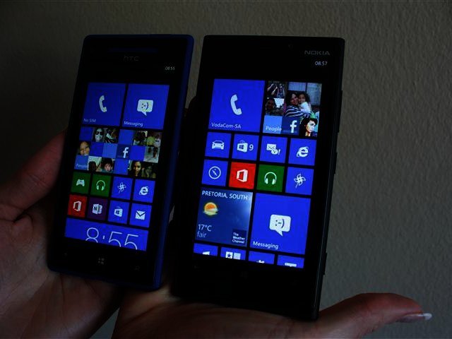 Nokia Lumia 920 vs. HTC Windows Phone 8x