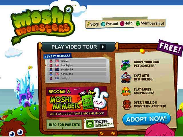MOSHI MONSTERS - Web Time Wasters | TechSmart.co.za