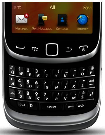 blackberry torch 9800 os 7