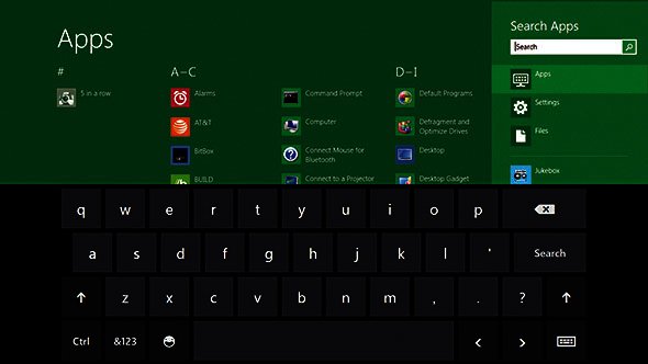 Windows 8 Keyboard