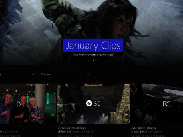 News First Xbox One Update For 16 Brings Dashboard And Party Enhancements