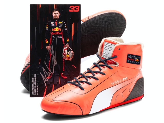 Max Verstappen Speedcat Pro GT race boot