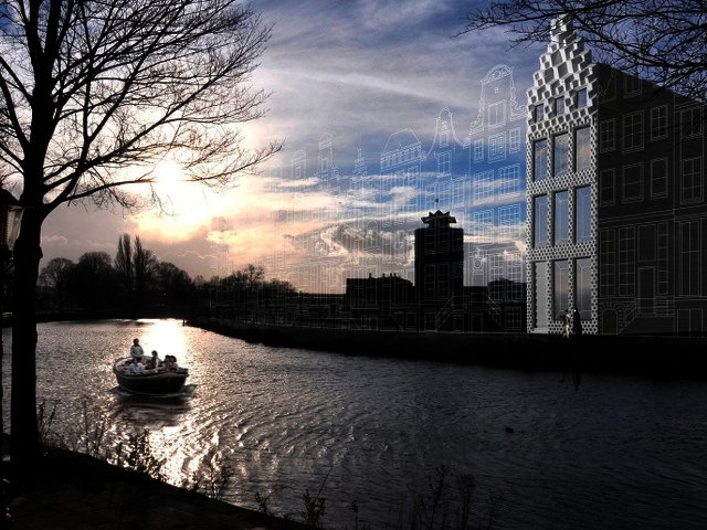 3D Print Canal House - Amsterdam Smart City