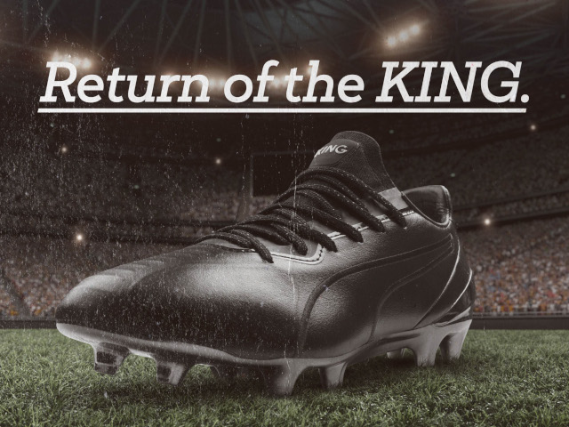 history of puma king football boots