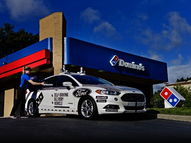 dominos autonomous car dominos autonomous car