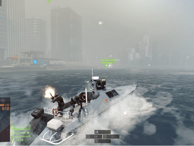 Today I learned what an attack boat rocket in Battlefield 4 looks