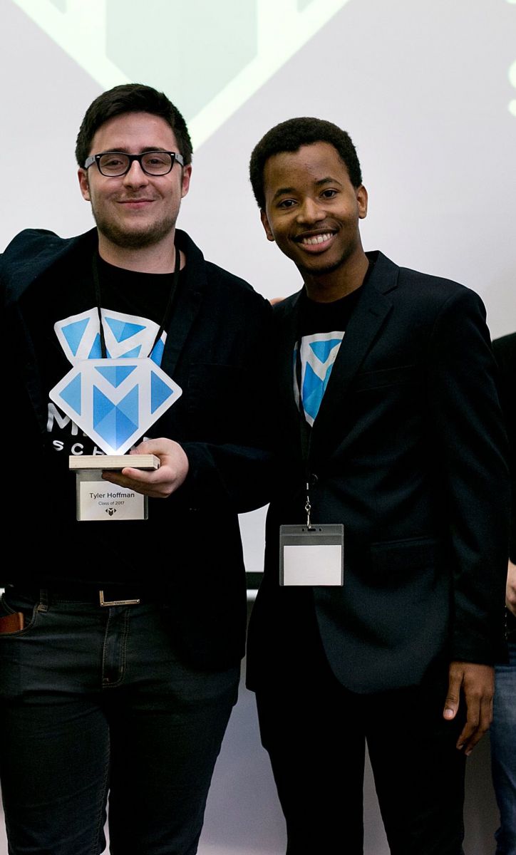 Tyler Hoffman and Unathi Chonco