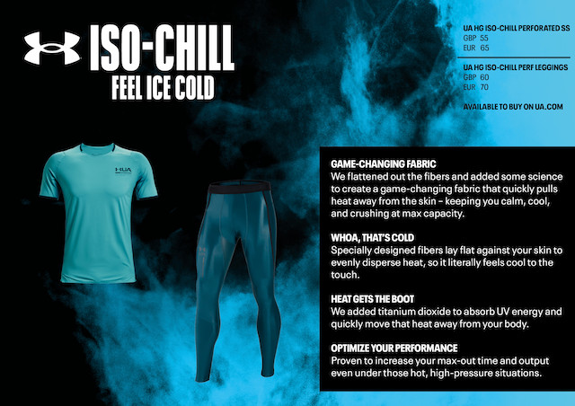 News: Latest Under Armour Iso-Chill gear takes you from hot to cold